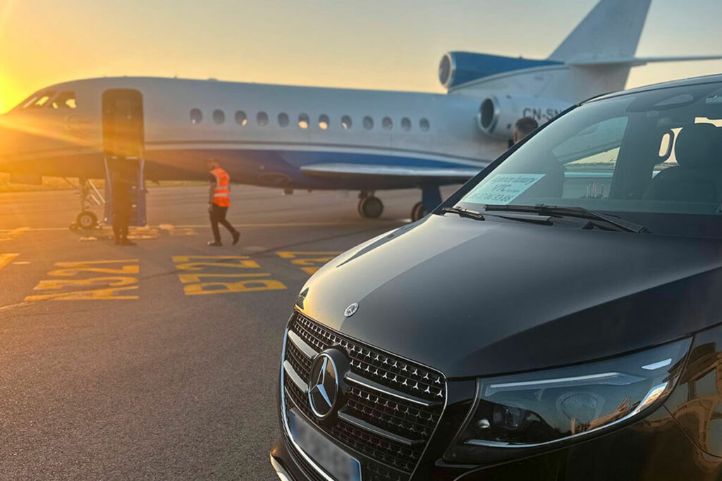 transport vtc mercedes class v 300 4 matic